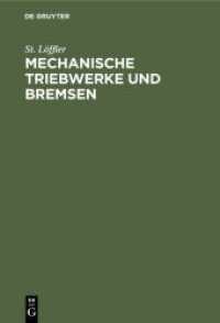 Mechanische Triebwerke Und Bremsen