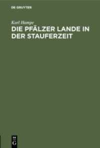 Die Pfälzer Lande in Der Stauferzeit
