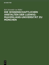 Die Wissenschaftlichen Anstalten Der Ludwig-Maximilians-Universität Zu München: Chronik Zur Jahrhundertfeier