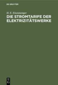 Die Stromtarife Der Elektrizitätswerke: Theorie Und Praxis