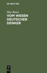 Vom Wesen Deutscher Denker: Oder Zwischen Kritik Und Imperativ