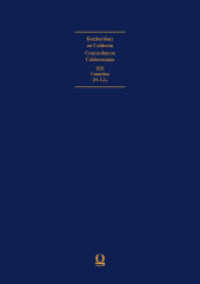 Concordancia Calderoniana / Konkordanz zu Calderón : Parte IV, Vol. XIX: Comedias (H-LL) (Alpha-Omega, Reihe G 19) （2024. 723 S. 297 mm）