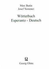 Wörterbuch Esperanto - Deutsch （6. Aufl. 2015. 248 S. 17 cm）
