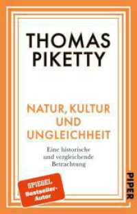 Natur, Kultur und Ungleichheit : Eine historische und vergleichende Betrachtung （Auflage. 2023. 80 S. Mit 18 Grafiken und einer Tabelle. 187.00 mm）