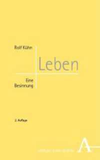 Leben : Eine Besinnung （2. Aufl. 2023. 106 S. Mit einer Zeichnung von August von Briesen. 215）