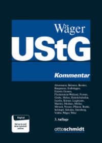 Umsatzsteuergesetz (UStG) : Kommentar （3. Aufl. 2024. 2200 S. 240 mm）