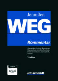 WEG : Kommentar （8. Aufl. 2023. 1868 S. 240 mm）