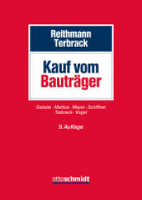 Kauf vom Bauträger （9. Aufl. 2024. 650 S. 240 mm）