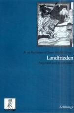 Landfrieden : Anspruch Und Wirklichkeit (Rechts- Und Staatswissenschaftliche Veröffentlichungen Der Görres-gesellschaft)