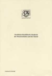 Johannes Duns Scotus : Denker auf der Schwelle vom mittelalterlichen zum neuzeitlichen Denken (Nordrhein-Westfälische Akademie der Wissenschaften und der Künste - Vorträge: Geisteswissenschaften 427) （2011. 48 S. 24 cm）