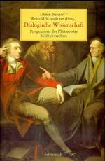 Dialogische Wissenschaft : Perspektiven Der Philosophie Schleiermachers