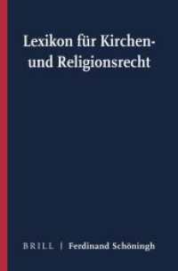 Lexikon für Kirchen- und Religionsrecht, 4 Bde. : Gesamtausgabe: Bände 1-4. (Lexikon für Kirchen- und Religionsrecht 1-4) （2021. 3671 S. 23.3 cm）