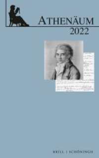Athenäum - Jahrbuch der Friedrich Schlegel-Gesellschaft : 32. Jahrgang 2022 (Athenäum - Jahrbuch der Friedrich Schlegel Gesellschaft 32) （2025. 220 S. 2 SW-Abb. 21.4 cm）