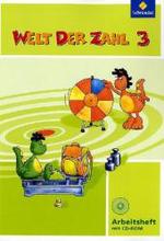 Welt der Zahl - Ausgabe 2010 für Hessen, Rheinland-Pfalz und Saarland : Arbeitsheft 3 mit CD-ROM (Welt der Zahl 15) （2011. 64 S. 297.00 mm）