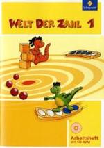 Welt der Zahl - Ausgabe 2010 für Berlin, Brandenburg, Bremen, Mecklenburg-Vorpommern, Sachsen-Anhalt und Thüringen : Arbeitsheft 1 mit CD-ROM (Welt der Zahl 3) （2010. 64 S. 296.00 mm）