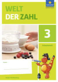 Welt der Zahl - Ausgabe 2016 für Baden-Württemberg : Arbeitsheft 3 (Welt der Zahl 26) （2016. 64 S. m. Abb. 297.00 mm）