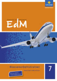 Elemente der Mathematik Klassenarbeitstrainer - Ausgabe für Nordrhein-Westfalen : Klassenarbeitstrainer 7 (Elemente der Mathematik Klassenarbeitstrainer 3) （2016. 128 S. m. Abb. 297.00 mm）