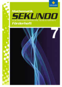 Sekundo: Mathematik für differenzierende Schulformen - Ausgabe 2009 : Förderheft 7 (Sekundo - Mathematik für differenzierende Schulformen 3) （Nachdr. 2015. 84 S. m. farb. Abb. 297.00 mm）