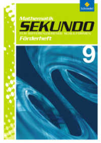 Sekundo: Mathematik für differenzierende Schulformen - Ausgabe 2009 : Förderheft 9 (Sekundo - Mathematik für differenzierende Schulformen 9) （2015. 84 S. m. Abb. 297.00 mm）