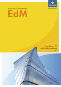 Elemente der Mathematik SII - Arbeitshefte Grundlagen für die Einführungsphase Ausgabe 2012 Tl.1 : Arbeitsheft Teil 1. Grundlagen für die Einführungsphase (Elemente der Mathematik SII 1) （2012. 80 S. m. Abb. 297.00 mm）