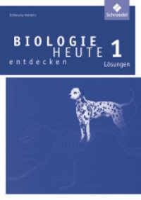 Biologie heute entdecken, Ausgabe 2009 für die Sekundarstufe I in Schleswig-Holstein. Lösungen 1 （2009. 80 S. 241.00 mm）
