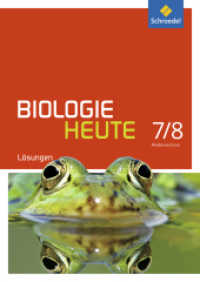 Biologie heute SI - Ausgabe 2013 für Gymnasien in Niedersachsen : Lösungen 7 / 8 (Biologie heute SI 8) （2015. 76 S. 240.00 mm）