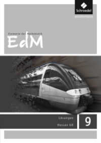 Elemente der Mathematik SI - Ausgabe 2012 für Hessen G8 : Lösungen 9 (Elemente der Mathematik SI 42) （2017. 200 S. 240.00 mm）