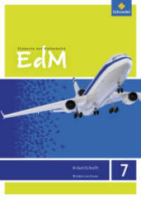 Elemente der Mathematik SI - Ausgabe 2015 für Niedersachsen G9 : Arbeitsheft 7 (Elemente der Mathematik SI 33) （2015. 56 S. m. zahlr. Abb. 298.00 mm）
