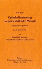 Bestimmungstabellen : unver&auml;nderter Nachdruck 2017 der 5. neubearb.Aufl. 1982 (Optische Bestimmung der gesteinsbildenden Minerale) （5., neubearb. Aufl.）