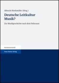Deutsche Leitkultur Musik? : Zur Musikgeschichte Nach Dem Holocaust