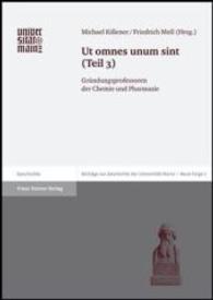 UT Omnes Unum Sint : (Teil 3): Grundungsprofessoren Der Chemie Und Pharmazie