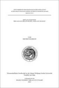 Erfüllte Gegenwart : Über Giovanni Bellins Bilder "Maria mit dem Kind" (Wissenschaftliche Gesellschaft an der Johann Wolfgang Goethe-Universität Frankfurt am Main - Sitzungsbe) （2022. 76 S. 33 Farbabb. 240.0 mm）