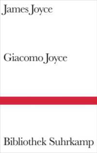 Giacomo Joyce : Engl.-Dtsch. (Bibliothek Suhrkamp 240) （3. Aufl. 2004. 112 S. m. Faks. 180 mm）