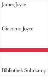 Giacomo Joyce : Engl.-Dtsch. (Bibliothek Suhrkamp 240) （3. Aufl. 2004. 112 S. m. Faks. 180 mm）