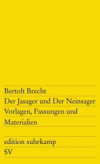 Der Jasager und Der Neinsager; . : Vorlagen, Fassungen, Materialien. Deutsch und englisch. Hrsg. u. Nachw. v. Peter Szondi (edition suhrkamp 171) （31. Aufl. 1999. 128 S. 178 mm）