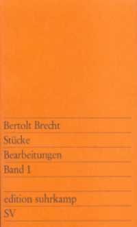 Stücke. Bearbeitungen. Band 1 (edition suhrkamp 788) （3. Aufl. 1984. 276 S. 177 mm）