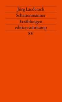 Schattenmänner : Erzählungen (Edition Suhrkamp, Neue Folge 929) （2. Aufl. 1994. 199 S. Autorenfoto. 177 mm）