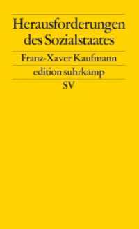 Herausforderungen des Sozialstaates (edition suhrkamp 2053) （7. Aufl. 1997. 194 S. 176 mm）