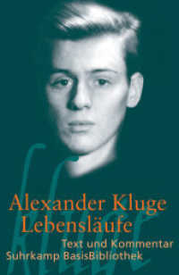 Lebensläufe : Kommentierte Ausgabe (Suhrkamp BasisBibliothek 146) （Neuausgabe. 2026. 240 S. 177 mm）