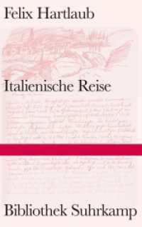 Italienische Reise : Tagebuch einer Studienfahrt 1931 (Bibliothek Suhrkamp 1473) （1. Aufl. 2013. 104 S. m. Zeichn. 221 mm）