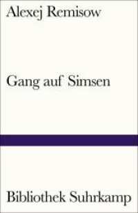 Gang auf Simsen : Erzählung (Bibliothek Suhrkamp 1080) （2019. 150 S. 182 mm）