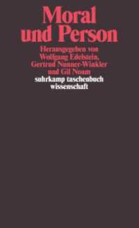 Moral und Person (suhrkamp taschenbuch wissenschaft 1047) （3. Aufl. 1993. 418 S. 177 mm）