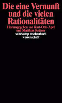 Die eine Vernunft und die vielen Rationalitäten (suhrkamp taschenbuch wissenschaft 1207) （2. Aufl. 1996. 469 S. 177 mm）
