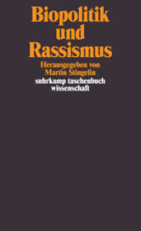 Biopolitik und Rassismus (suhrkamp taschenbuch wissenschaft 1644) （2. Aufl. 2003. 274 S. 177 mm）