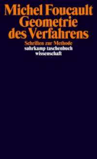 Geometrie des Verfahrens : Schriften zur Methode (suhrkamp taschenbuch wissenschaft 1934) （Originalausgabe. 2009. 396 S. 177 mm）