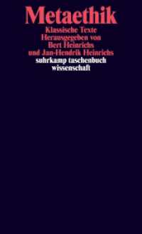 Metaethik : Klassische Texte (suhrkamp taschenbuch wissenschaft 2157) （Originalausgabe. 2016. 517 S. 178 mm）