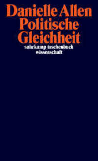 Politische Gleichheit (suhrkamp taschenbuch wissenschaft 2365) （2022. 240 S. 176 mm）