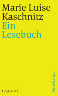 Ein Lesebuch : 1964-1974. Hrsg. u. Nachw. v. Heinrich Vormweg (suhrkamp taschenbuch 647) （4. Aufl. 1985. 233 S. 9 Fotos auf Taf. 177 mm）
