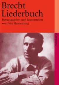 Brecht-Liederbuch : Kommentierte Ausgabe (suhrkamp taschenbuch 1216) （7. Aufl. 2005. 533 S. m. Noten. 201 mm）