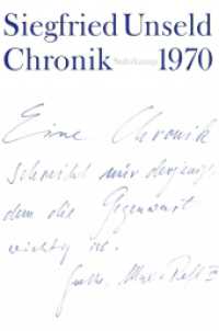 Chronik. 1 1970 （2010. 500 S. 254 mm）